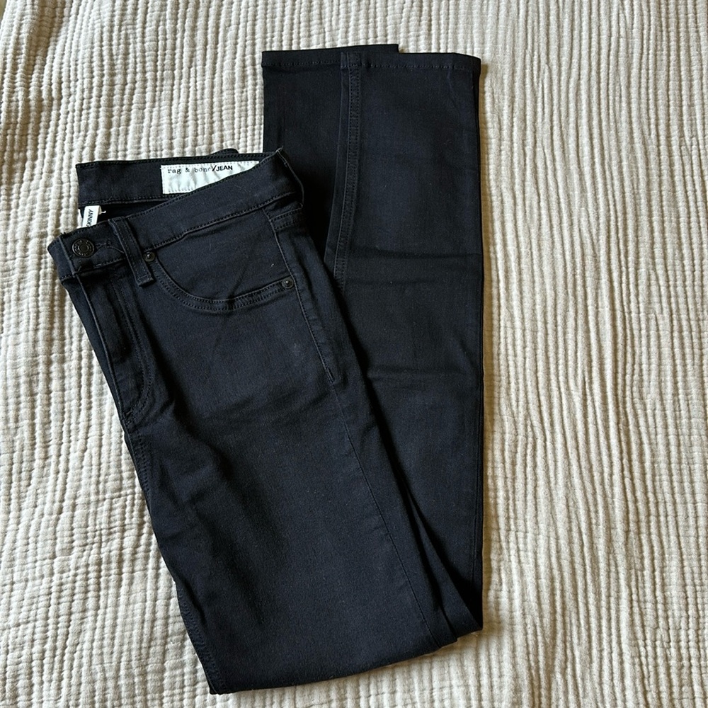 Women’s Rag & Bone Skinny Jean in Washed Black